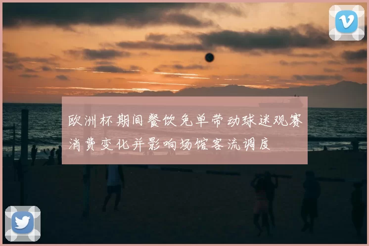 欧洲杯期间餐饮免单带动球迷观赛消费变化并影响场馆客流调度